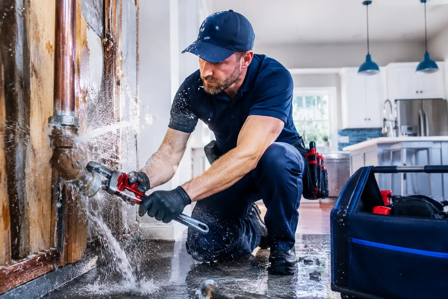 Local emergency pipe repair professionals in Harrisonville, MO